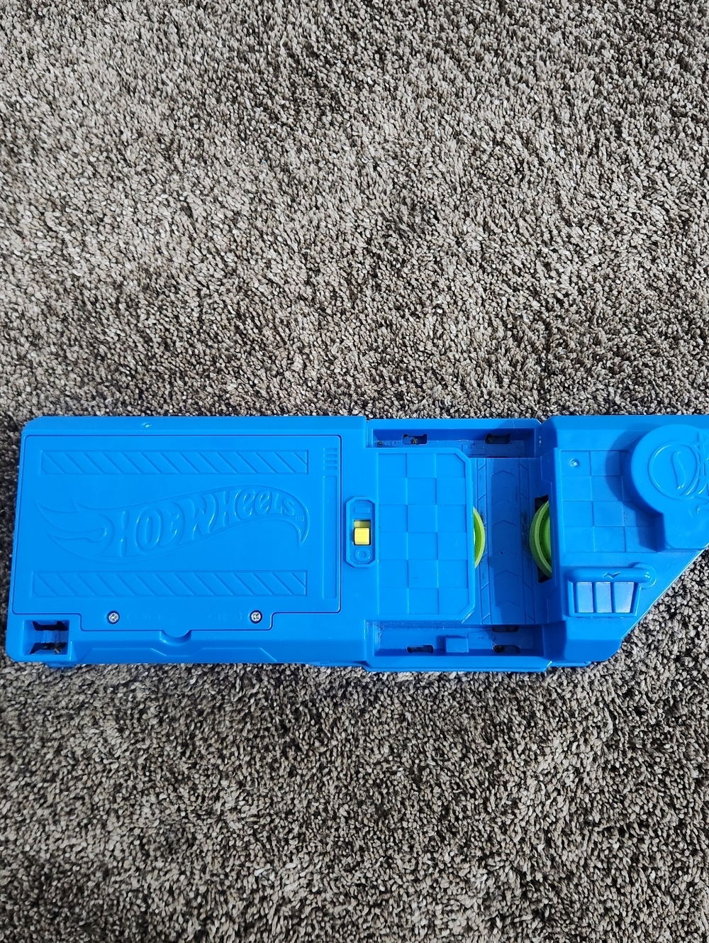 Hot Wheels Massive Loop Mayhem Motorized Booster / Launcher Only GTV14 Blue 57